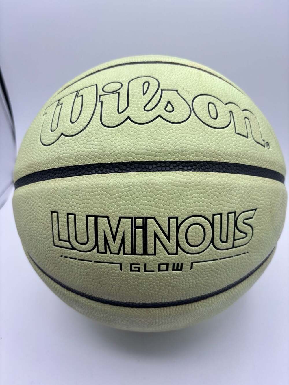 Wilson Luminous Glow Basketball Size 7 29.5" Outdoor Rubber